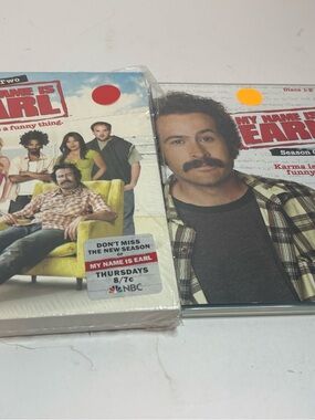 My Name Is Earl DVD Season Set - Multicolor Covers